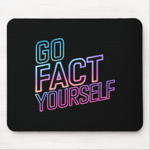 Mousepad Por Favor Vá Verificar a Si Mesmo Slogan Divertido