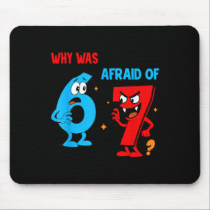 Mousepad Por Que 6 Tinha Medo De 7 Meme Engraçado Six Seven
