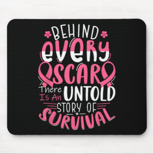 Mousepad Por trás de cada cicatriz, Cancer de histórias inc