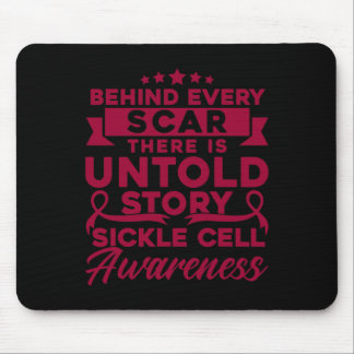 Mousepad Por trás de todas as cicatrizes que fervem a consc