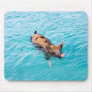Mousepad Porco da natação de Exuma