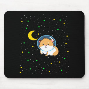 Mousepad Porco De Guiné No Espaço Porco para a Astronomi