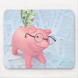 Mousepad Porco de imposto de renda