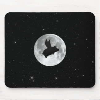 Mousepad porco do vôo da Lua cheia