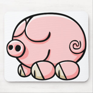 Mousepad Porco dos desenhos animados