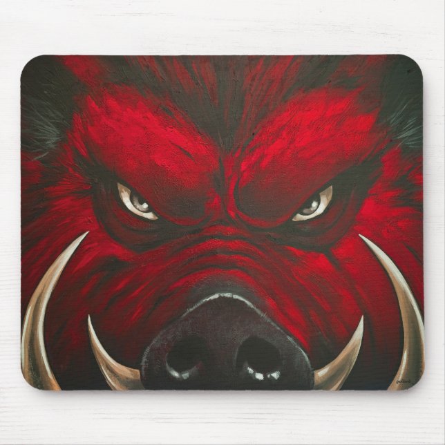 Mousepad Porco louco (Frente)