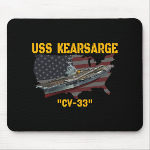Mousepad Porta-aviões USS Kearsarge Cv-33 Dia do Veterano F