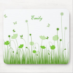 Mousepad Porta-bocas verde