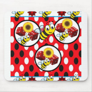 Mousepad Porta copos de Bumblebee Dice