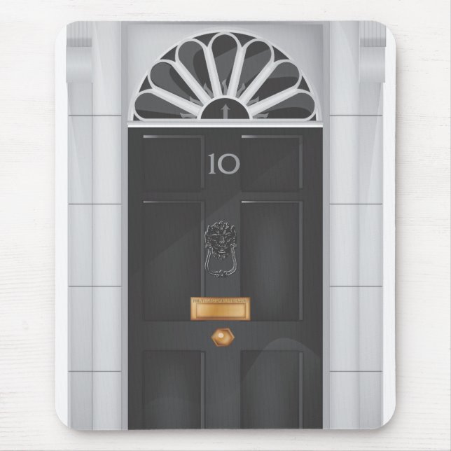 Mousepad Porta da Rua Downing Street 10 (Frente)