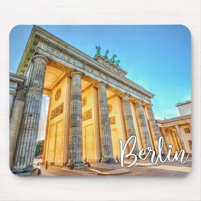 Mousepad Porta de Brandeburgo, Berlim, Alemanha (Frente)