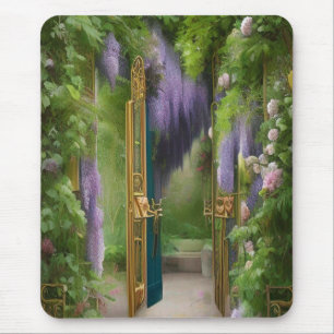 Mousepad Porta do Jardim e Wisteria