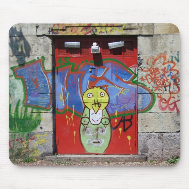 Mousepad Porta Vermelha (Frente)