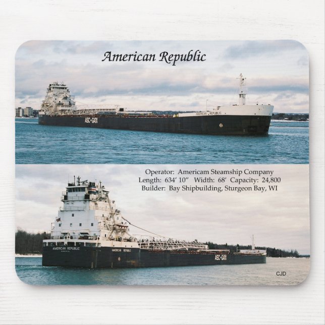 Mousepad Porta-voz da República Americana (Frente)