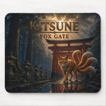 Portão de Raposa Kitsune Dark Realism