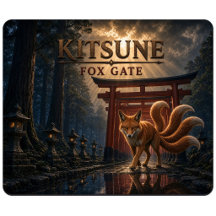 Portão de Raposa Kitsune Dark Realism