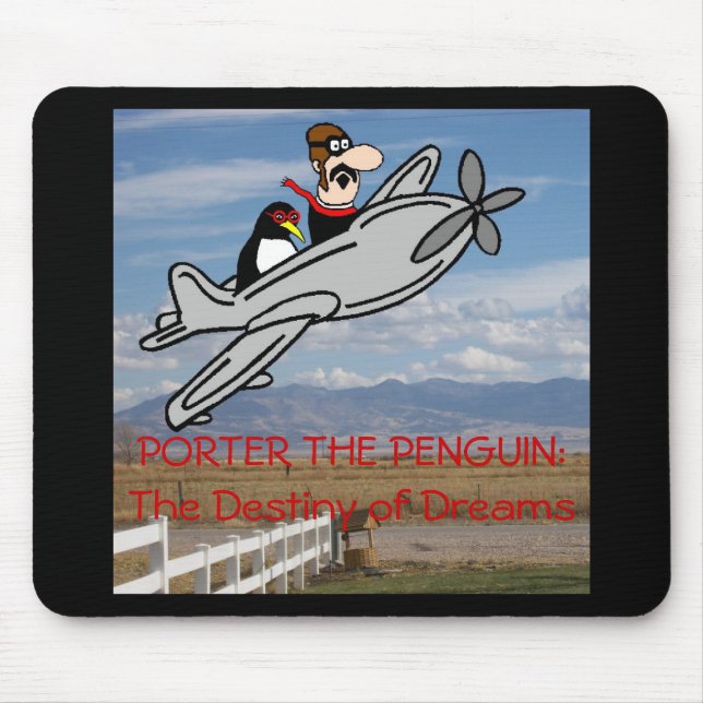 MOUSEPAD PORTEIRO O PINGUIM (Frente)