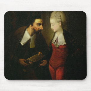 Mousepad Portia e Shylock "do comerciante de Veneza" A