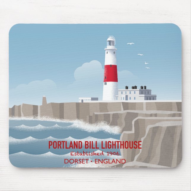 Mousepad Portland Bill Lighthouse (Frente)