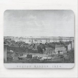 Mousepad Porto de Boston, 1854