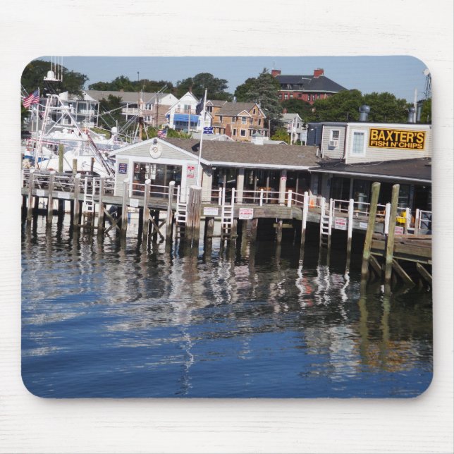 Mousepad Porto de Hyannis, Cape Cod (Frente)