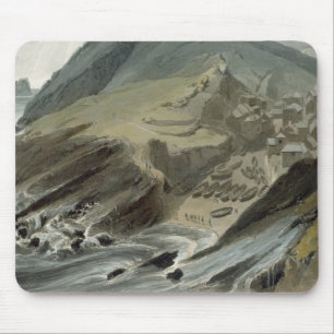 Mousepad Porto Looe, Cornualha, 'de uma viagem em torno do