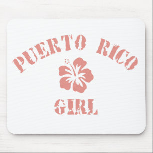 Mousepad Porto Rico Pink Girl