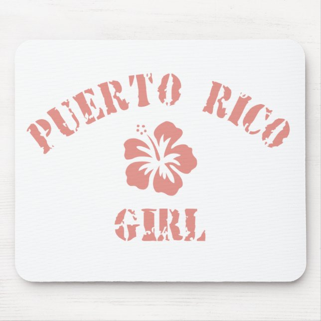 Mousepad Porto Rico Pink Girl (Frente)