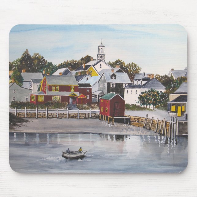 Mousepad Portsmouth Harbor, New Hampshire (Frente)
