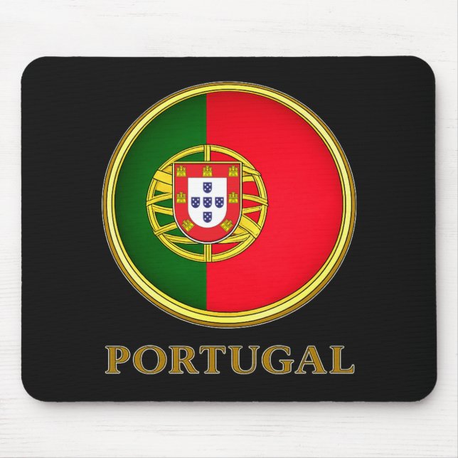 Mousepad Portugal - Bandeira Portuguesa (Frente)