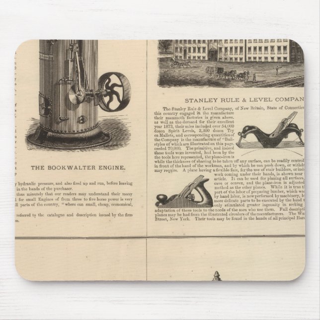 Mousepad Pos e Jane Stanley Regra e Nível (Frente)