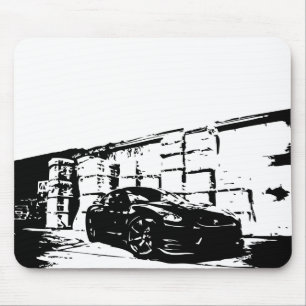 Mousepad Posição dianteira da skyline