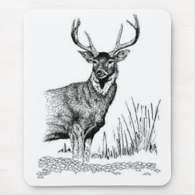 Mousepad Posição dos cervos (Frente)