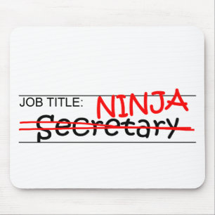 Mousepad Posição Ninja - secretário