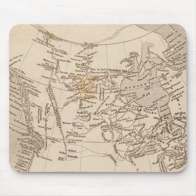 Mousepad Posse britânica na América (Frente)