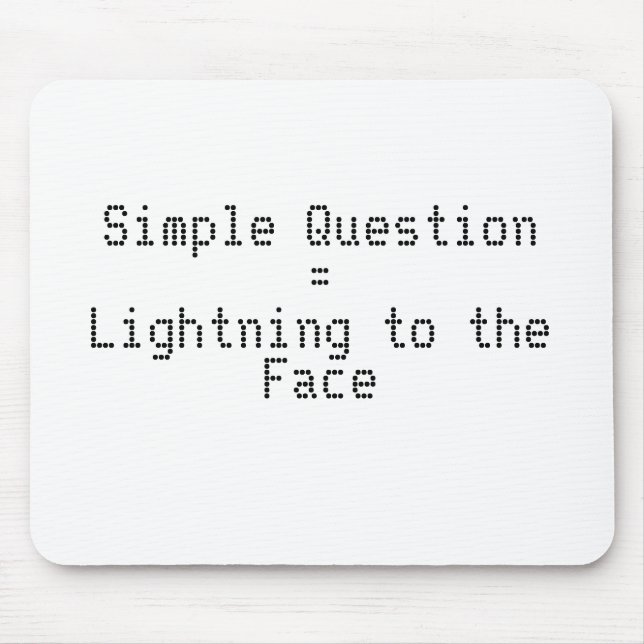 Mousepad Posso eu transformar-se uma modificação? (Frente)