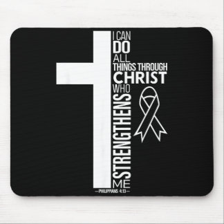 Mousepad Posso Fazer Coisas Através Da Fé Em Cristo Diabete