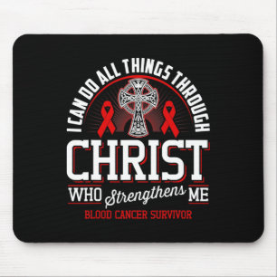 Mousepad Posso Fazer Todas as Coisas Através do Sangue de C