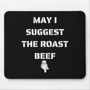 Mousepad Posso Sugerir A Carne De Bovino