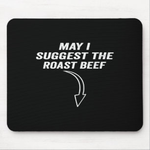 Mousepad Posso Sugerir O Memo Engraçado Da Carne De Bovino?