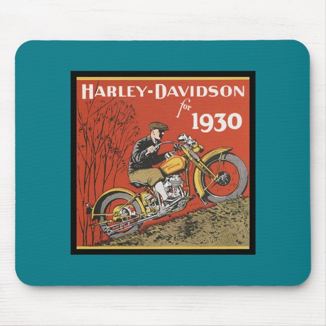 MOUSEPAD POSTER ANTIGO DA MOTOCICLETA (Frente)