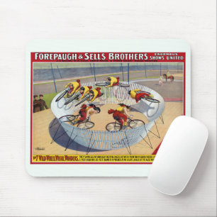 Mousepad Poster de Circo Dos Sete Gaynells A Caminhar