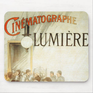 Mousepad Poster do cinema dos irmãos de Lumière
