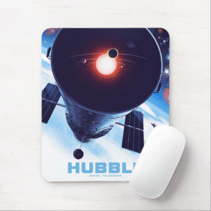 Mousepad Poster do telescópio espacial Hubble.