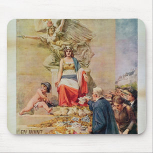 Mousepad Poster para o segundo empréstimo para a defesa