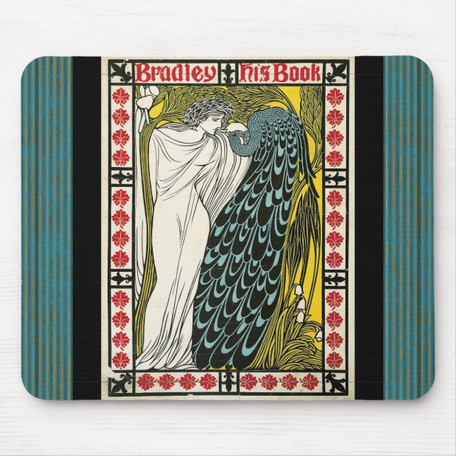 Mousepad Poster vintage:Peacock:Mulher (Frente)