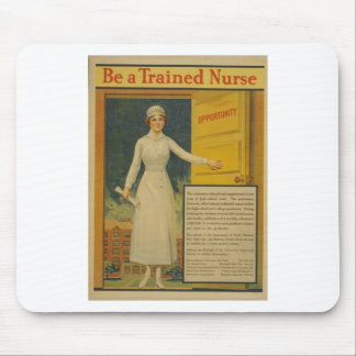 Mousepad poster WI 1917 Ser Uma Enfermeira Treinada