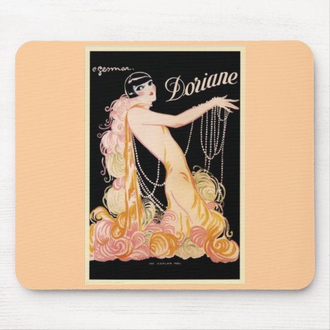 Mousepad Posters de Doriane - vintage (Frente)