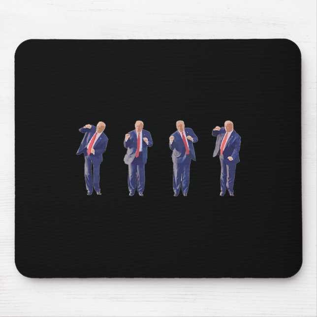 Mousepad Potus 45 Dance Presidente Donald Trump 47th EUA Pr (Frente)