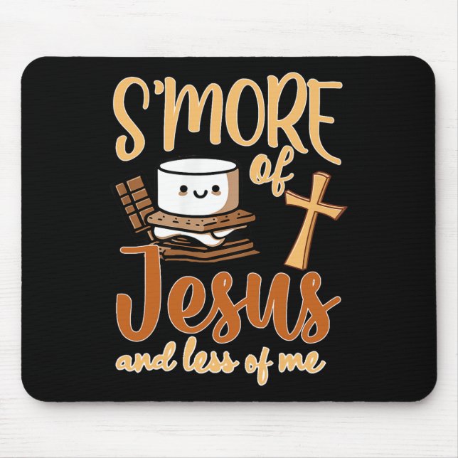 Mousepad Pouco De Jesus, Menos Campanha Cristã (Frente)